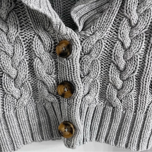 Proenza Schouler for Target Grey Cropped Cardigan - Picture 7 of 7